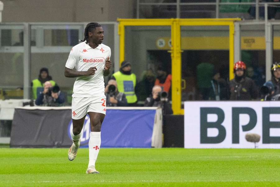 Moise Kean em San Siro