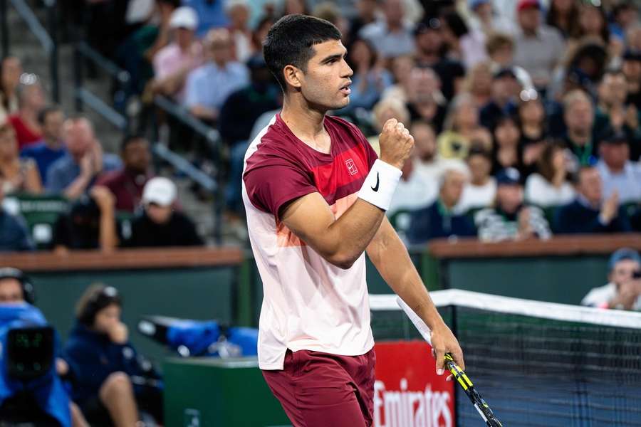 Carlos Alcaraz quiere más en Indian Wells.