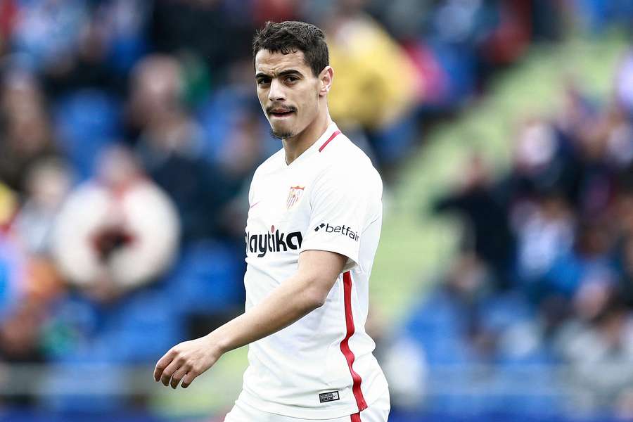 Wissam Ben Yedder, en un partido con el Sevilla.