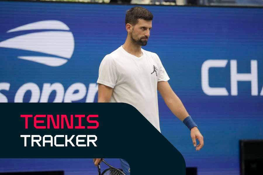 Djokovic is in US Open action