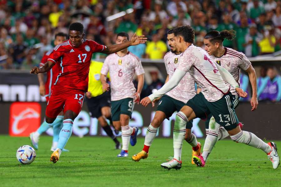 Golo da vitória colombiana surgiu nnos descontos