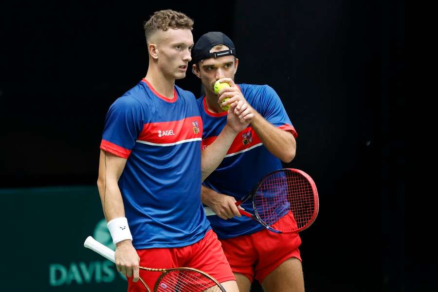 Macháč a Lehečka si spolu v Indian Wells zahrají čtyřhru.