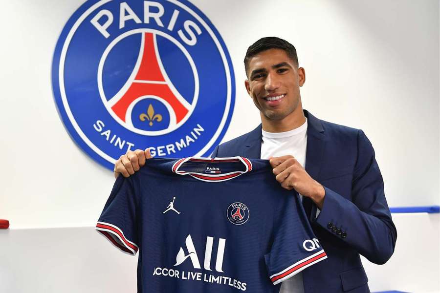 Hakimi renova com PSG até 2029