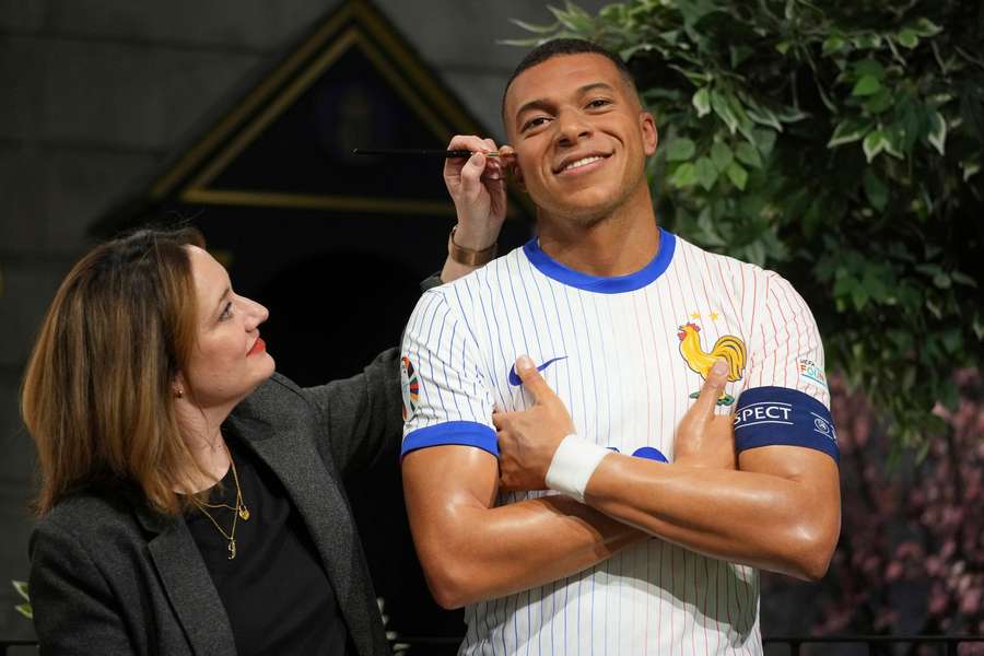Mbappé wurde zum dritten Mal als Wachsfigur verewigt