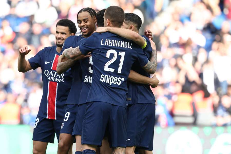 El PSG sigue celebrando victorias
