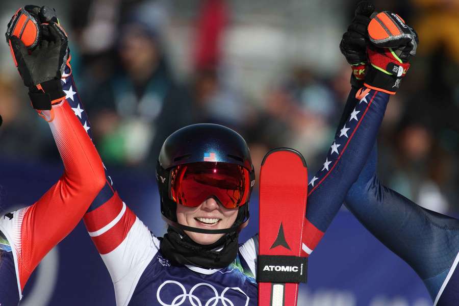 Shiffrinová podruhé v kariéře ovládla slalom na ZOH.