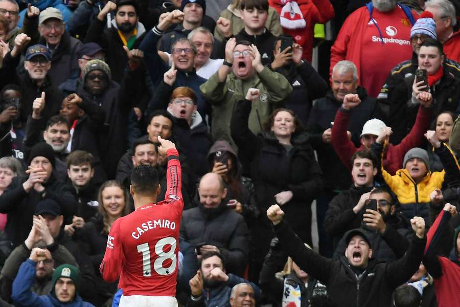 Casemiro: Man Utd fans have left wife in tears