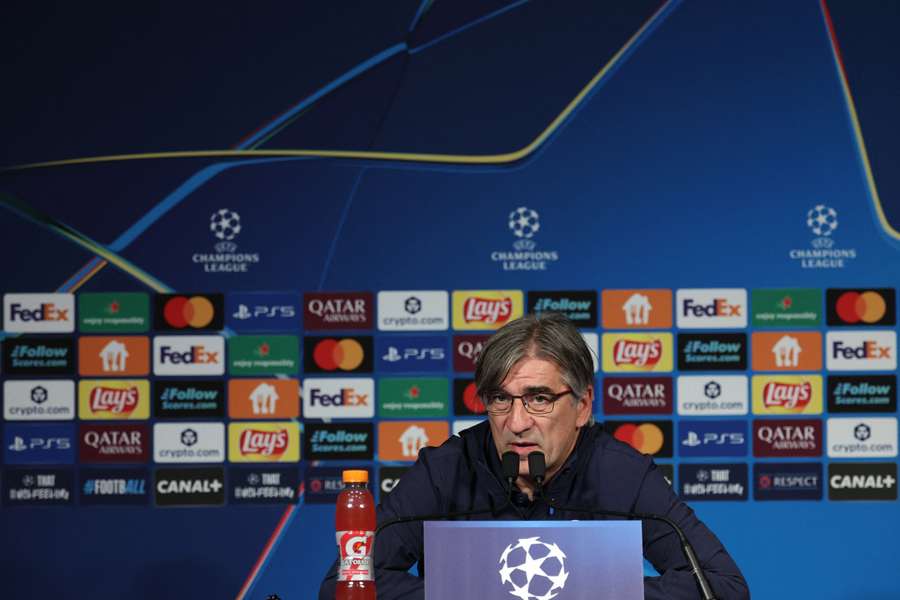 Ivan Juric au Parc des Princes ce mardi.