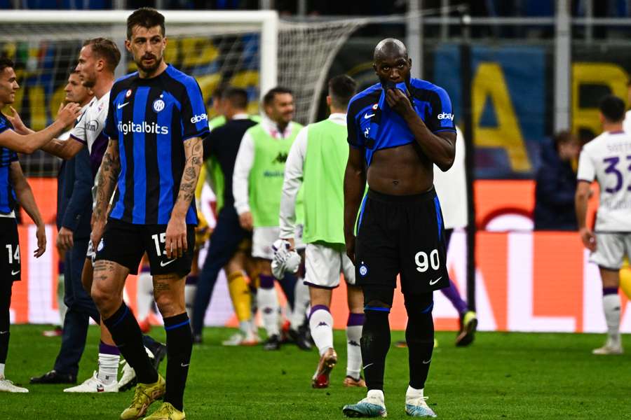 Lukaku lamenta derrota da Inter, a 3ª seguida na Serie A