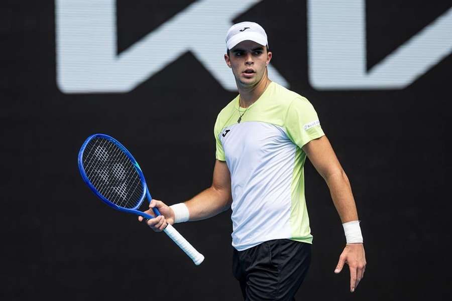 Jaime Faria, 115.º classificado do ranking ATP