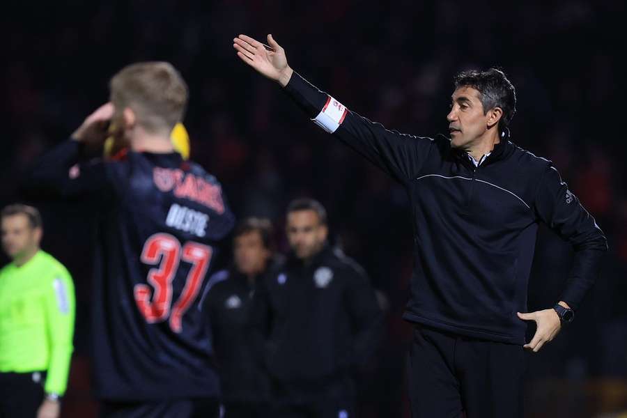 Bruno Lage, treinador do Benfica