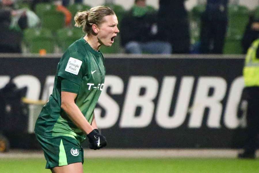 Wolfsburg Kapitänin Alexandra Popp Wolfsburg Kapitänin Alexandra Popp