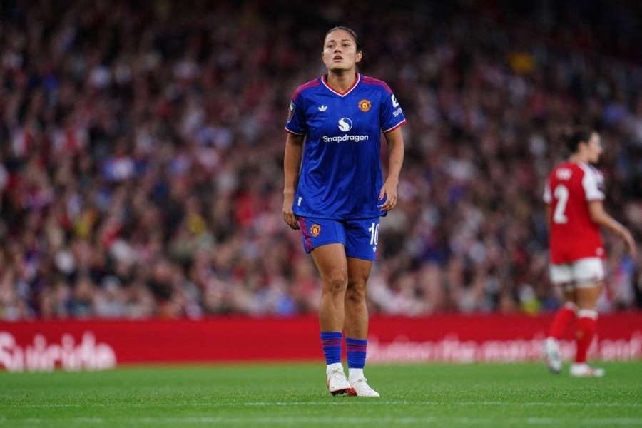 Rebeca Bernal anota un doblete en goleada del Manchester United