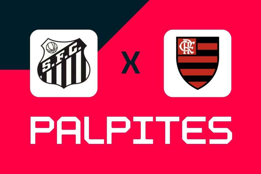 Santos pega o Fla na Vila Belmiro