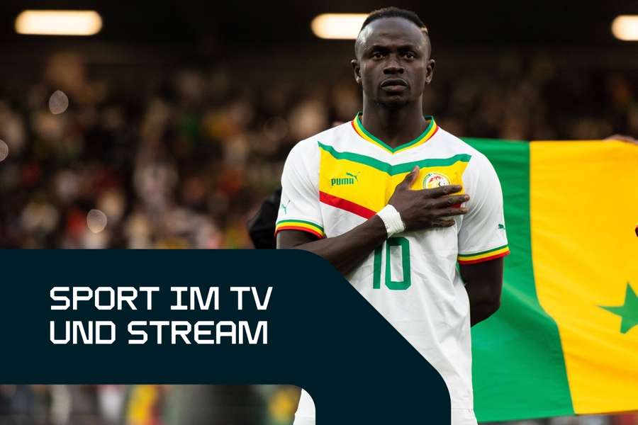 Sport live am Montag: Sadio Mane und Senegal starten heute Nachmittag gegen Gambia in den Afrika Cup.