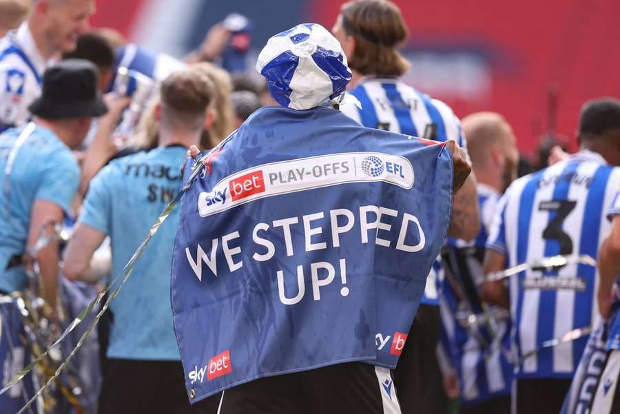 Het blauw en wit overwon op Wembley