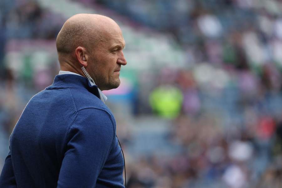 Gregor Townsend looks on ahead of Scotland's game against Georgia