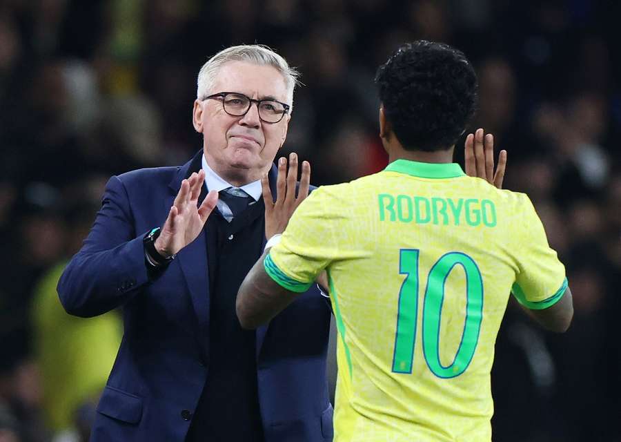 Rodrygo era el 10 de Ancelotti, pero se lesionó