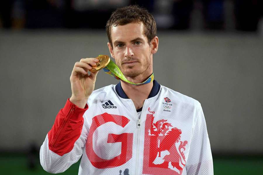 Murray with his Gold in 2016