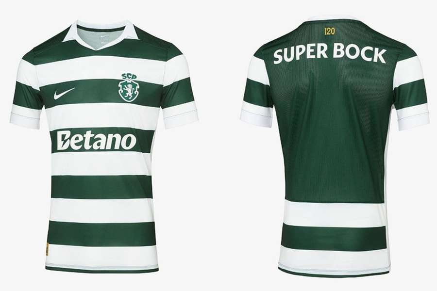Eis a camisola principal do Sporting para 2026/27