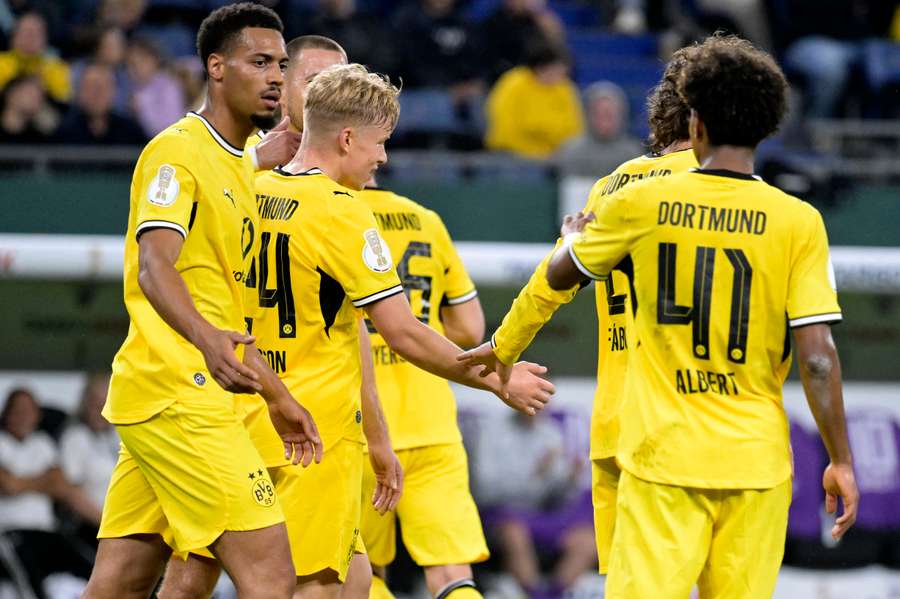 Svensson erzielte das 2:0 für den BVB Svensson erzielte das 2:0 für den BVB