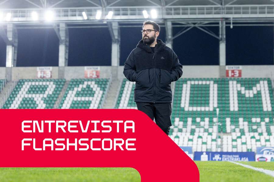 Gonçalo Feio, treinador do Radomiak Radom