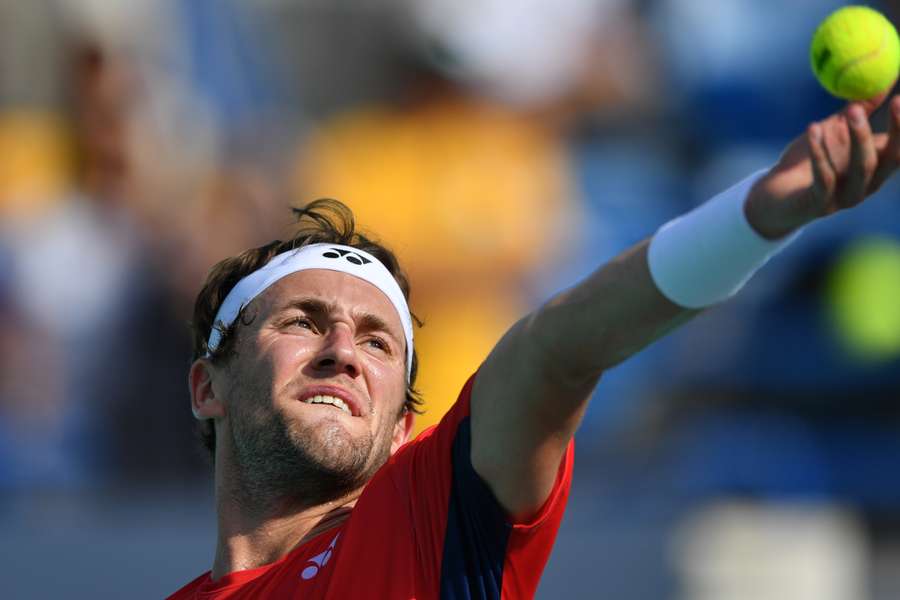 Casper Ruud (24 ani) este în preznet pe locul 3 ATP