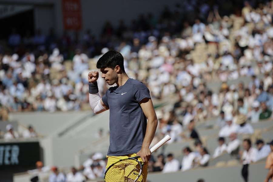 Alcaraz está na final do Open de França