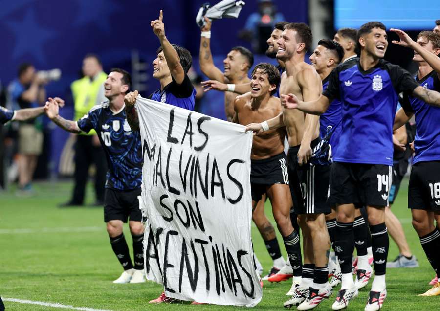 O jogo representou mais que do que uma vitória esportiva para os argentinos