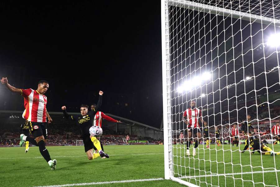 Fabio Carvalho, a punto de marcar el último gol de la noche Fabio Carvalho, a punto de marcar el último gol de la noche