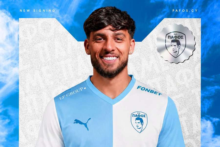 Biel emprestado ao Pafos