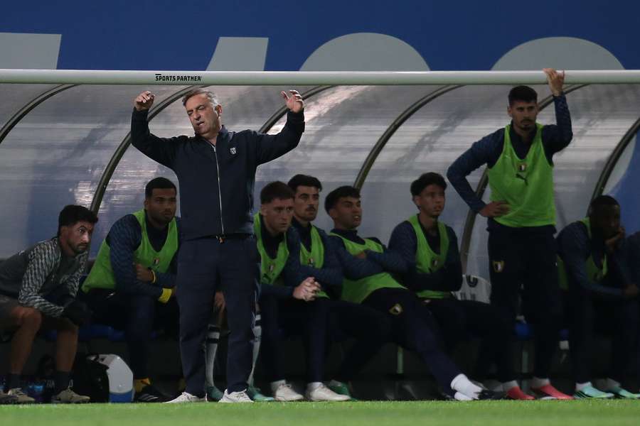 Carvalhal não escondeu frustração Carvalhal não escondeu frustração