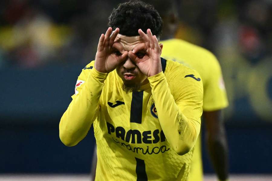 Georges Mikautadze marcou um dos gols do Villarreal na partida