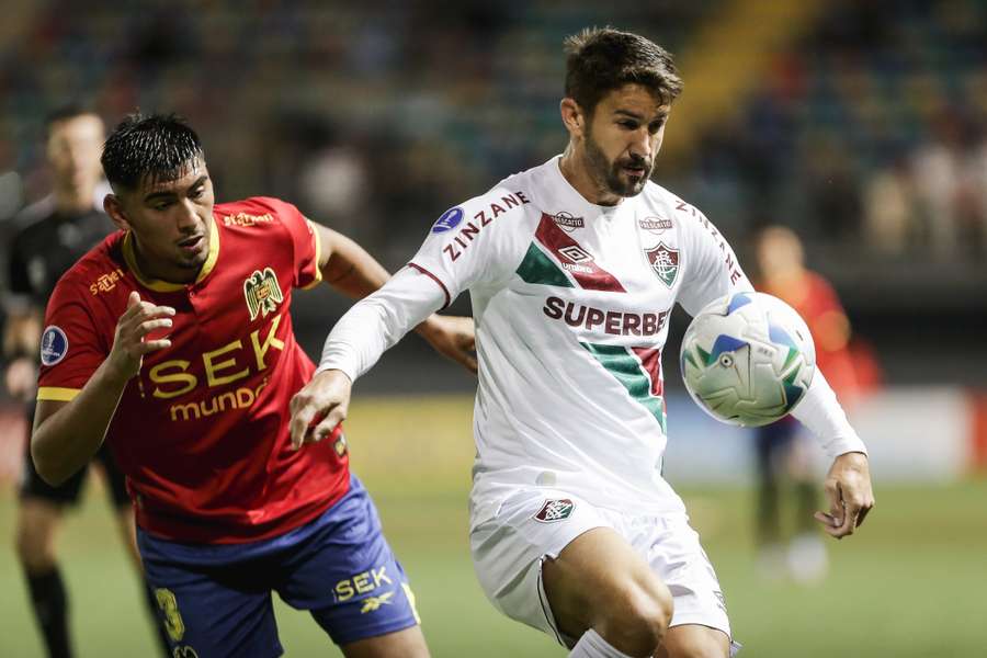 Flu arrancou empate com Unión Española nos acréscimos