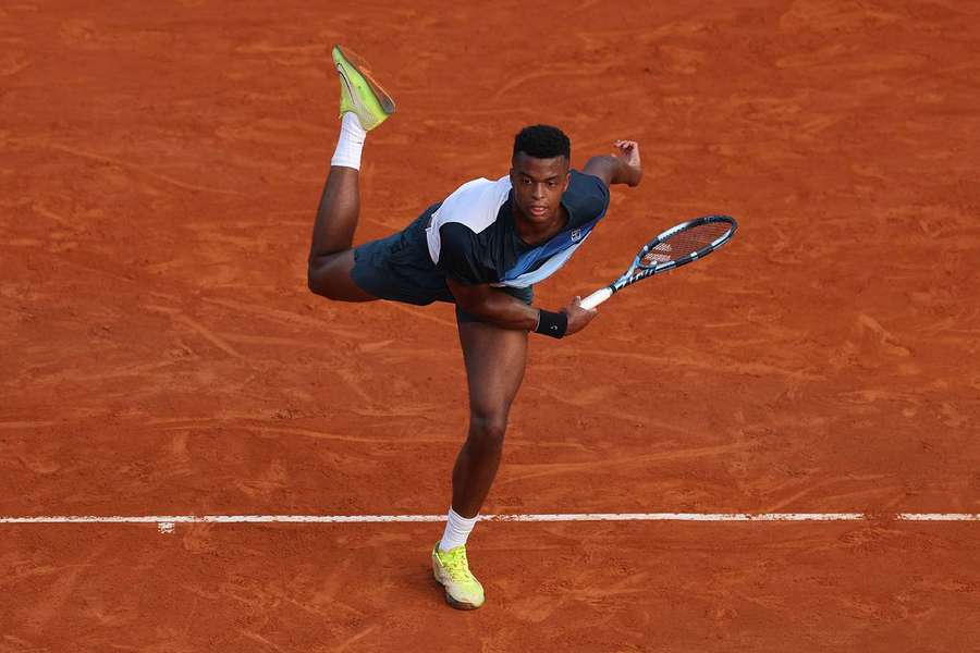 Giovanni Mpetshi Perricard au Masters 1000 de Monte-Carlo.
