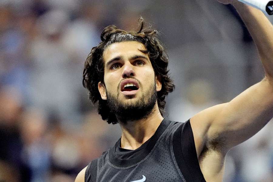 Alcaraz à l’œuvre à l’US Open Alcaraz à l’œuvre à l’US Open