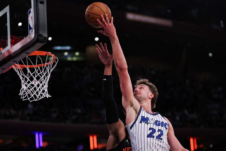 Wagner bei einem Korbleger gegen die Knicks Wagner bei einem Korbleger gegen die Knicks
