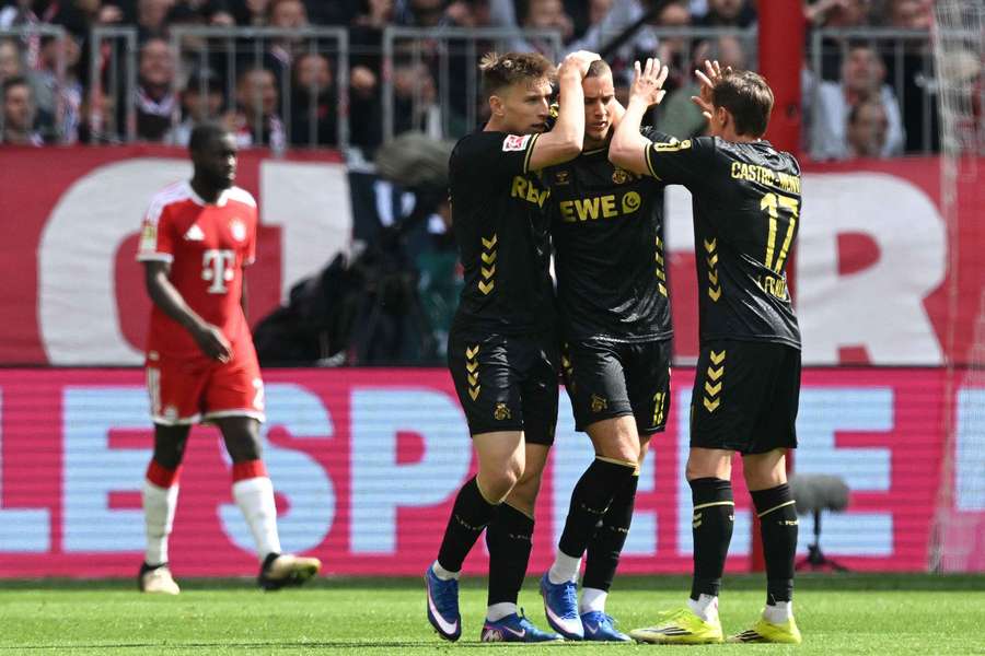 Said El Mala celebrates for Cologne