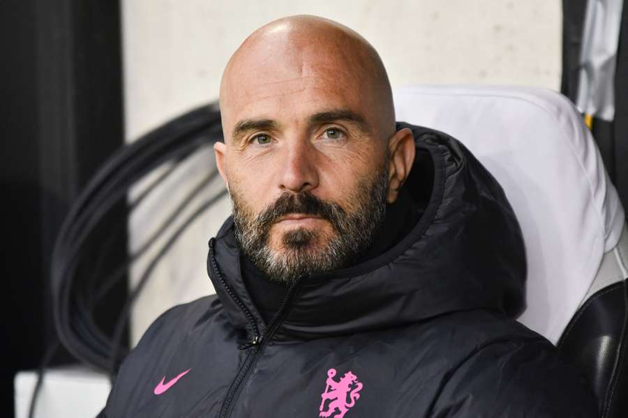 Chelsea manager Enzo Maresca