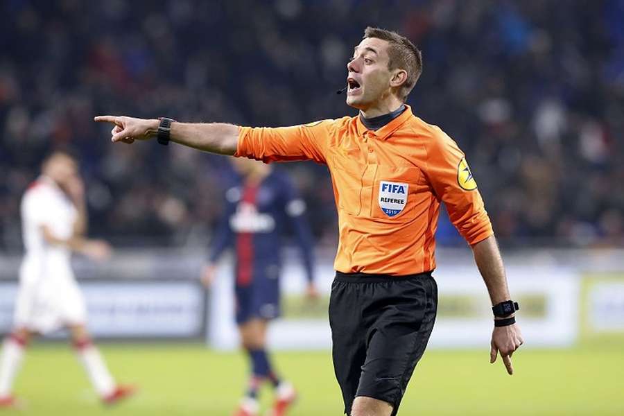 Clément Turpin arbitra em Braga