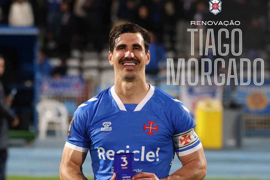 Tiago Morgado vai para a terceira época no Belenenses