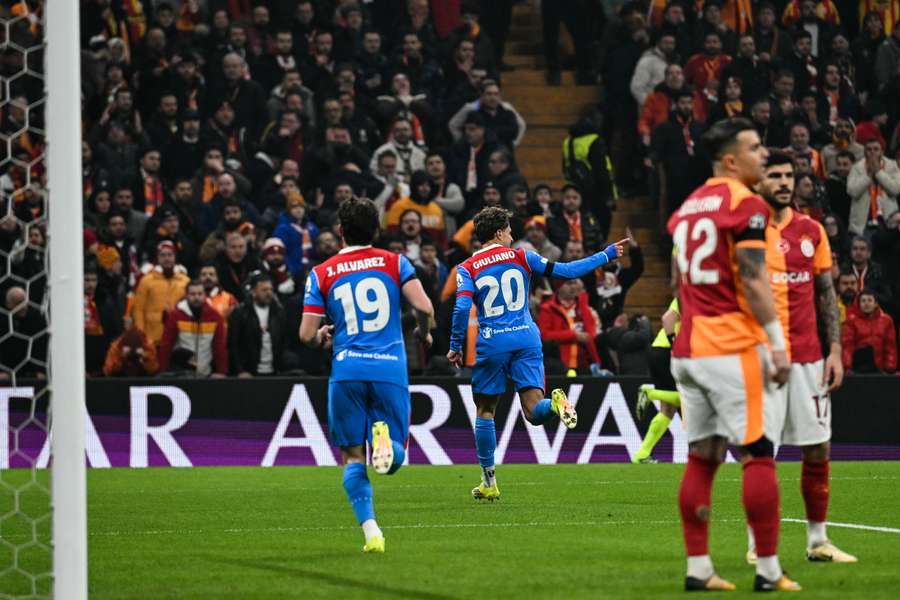 L'esultanza di Simeone