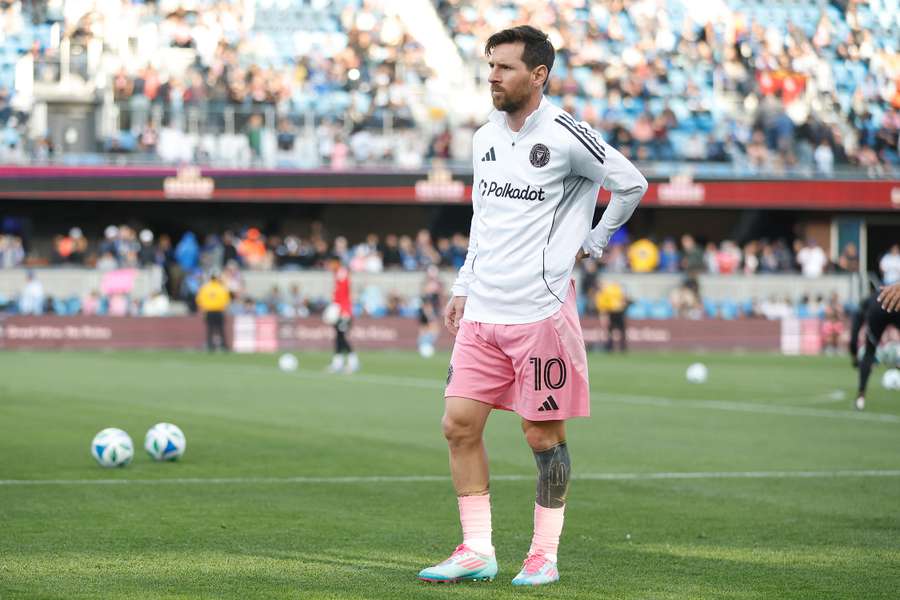 Inter Miami de Lionel Messi vem de dois tropeços