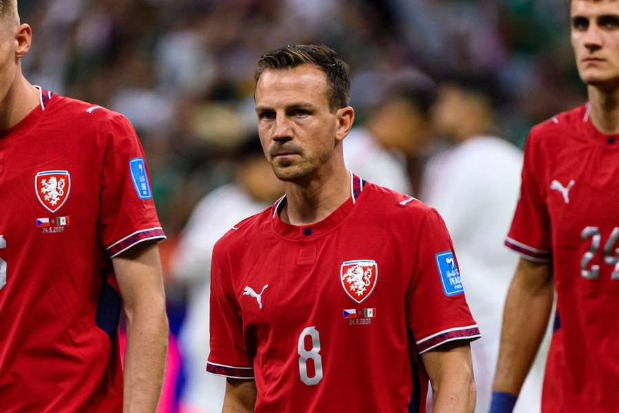 Vladimír Darida v dresu národního týmu. Vladimír Darida v dresu národního týmu.