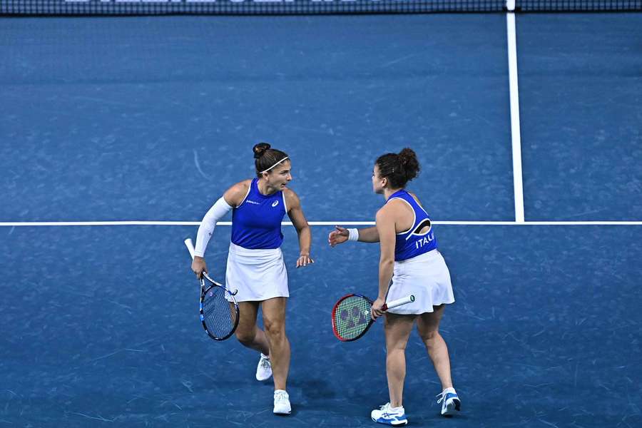 Sara Errani et Jasmine Paolini ont remporté le double décisif