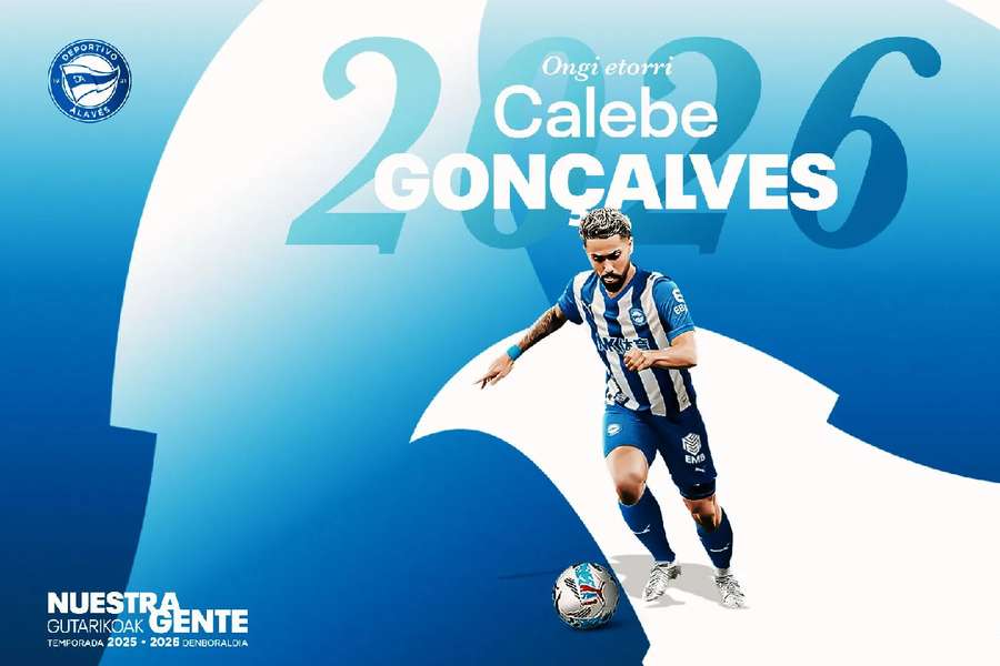 Calebe Gonçalves, fichaje del Alavés 