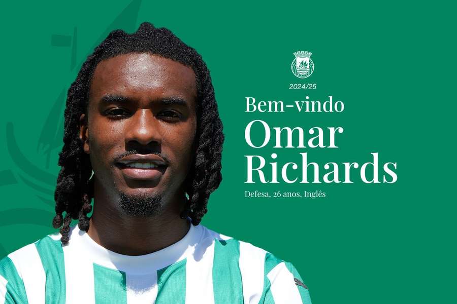 Omar Richards chega ao Rio Ave por empréstimo do Nottingham Forest