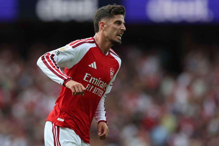 Havertz war an beiden Arsenal-Treffern beteiligt Havertz war an beiden Arsenal-Treffern beteiligt
