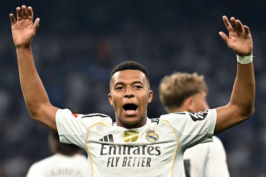 Mbappé fez o gol da vitória do Real Madrid