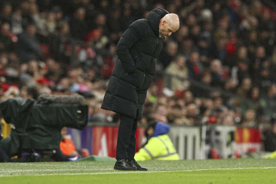 Ten Hag está sob grande pressão no United